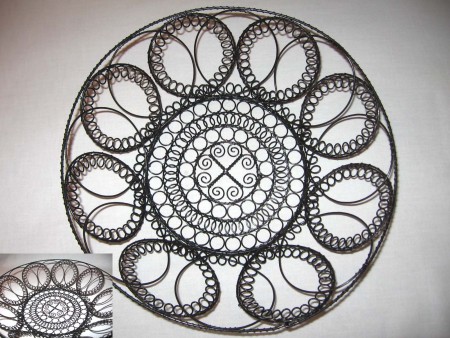 Drátovaná kolečka v kolečku